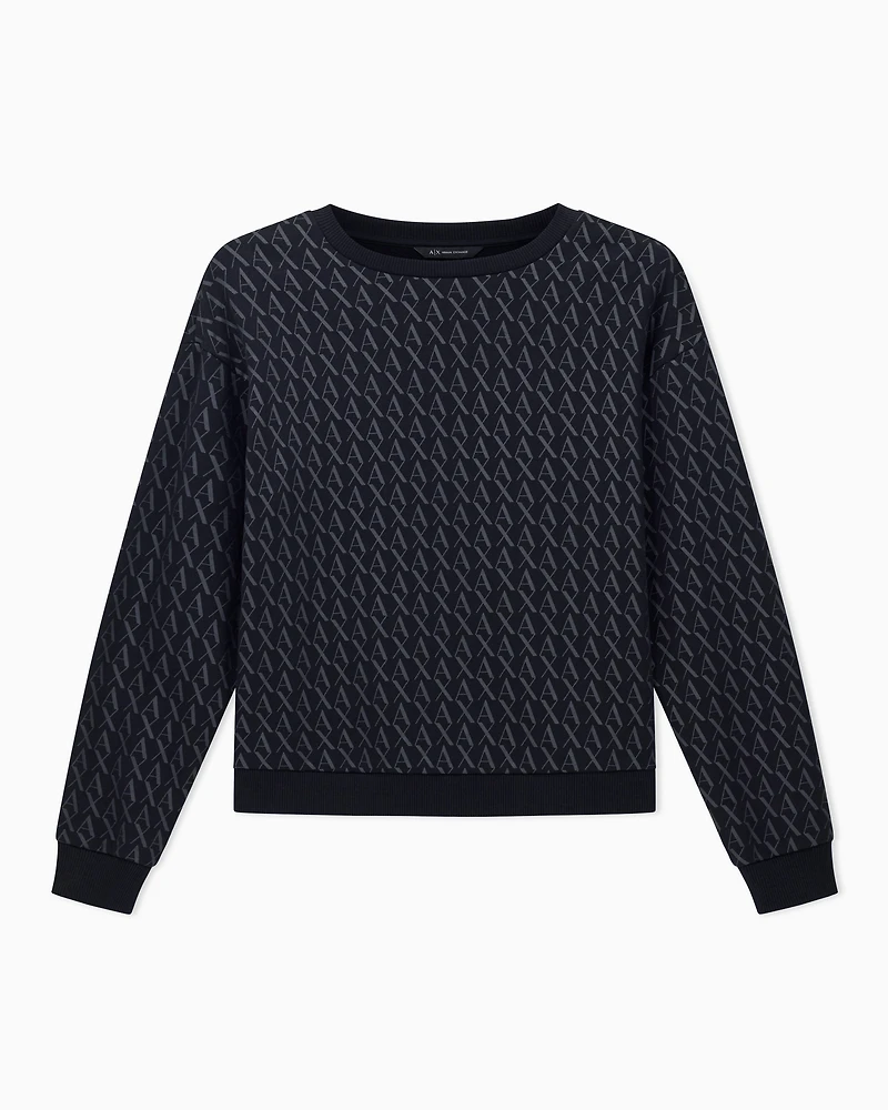 ASV French Terry Sweatshirt with embossed logo