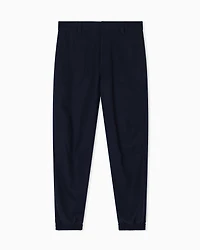Armani Exchange - Casual Trousers, Man, Navy Blue, Size: