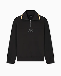 Half-zip sweatshirt with logo