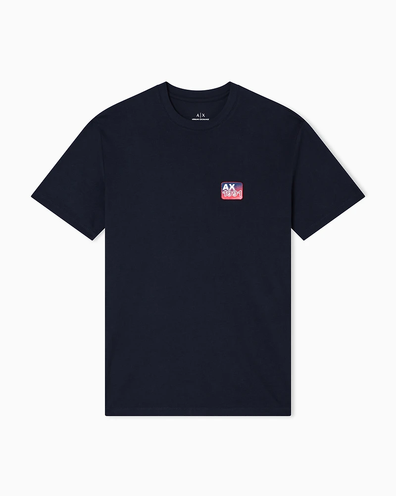 Regular fit T-shirt with patch