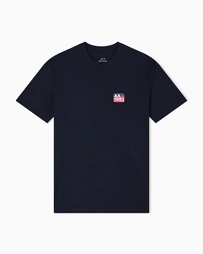 Regular fit T-shirt with patch
