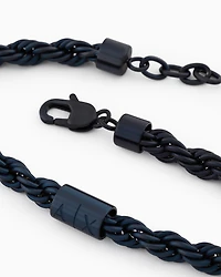  Blue Stainless Steel Chain Bracelet