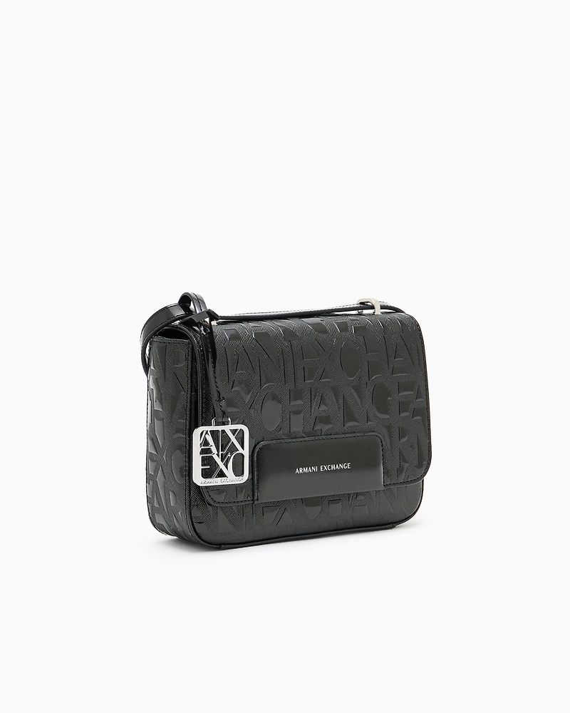 Armani Exchange - Crossbody Bags, Woman, Black, Size: TU