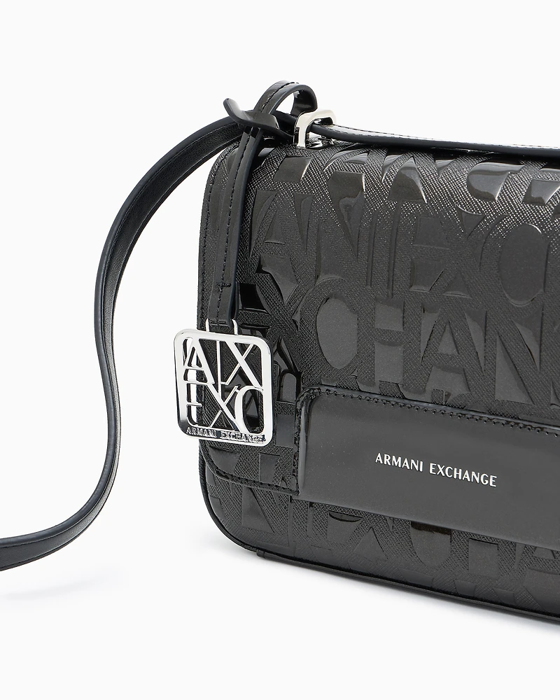 Armani Exchange - Crossbody Bags, Woman, Black, Size: TU