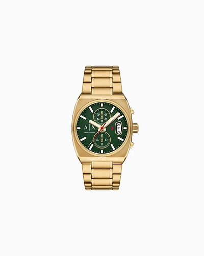 Armani Exchange - Steel Strap Watches, Man, Multicoloured, Size: TU