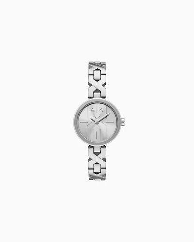 Armani Exchange - Steel Strap Watches, Woman, Multicoloured, Size: TU