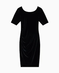 Armani Exchange - Short Dresses, Woman, Black, Size: S