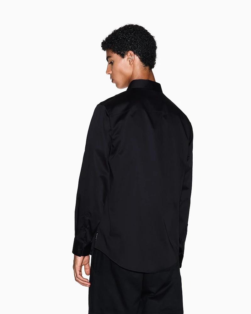 Regular fit cotton shirt