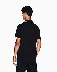 Regular fit polo with logo