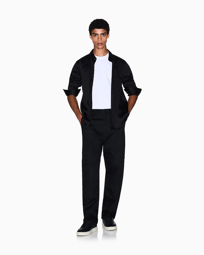 Regular fit cotton shirt