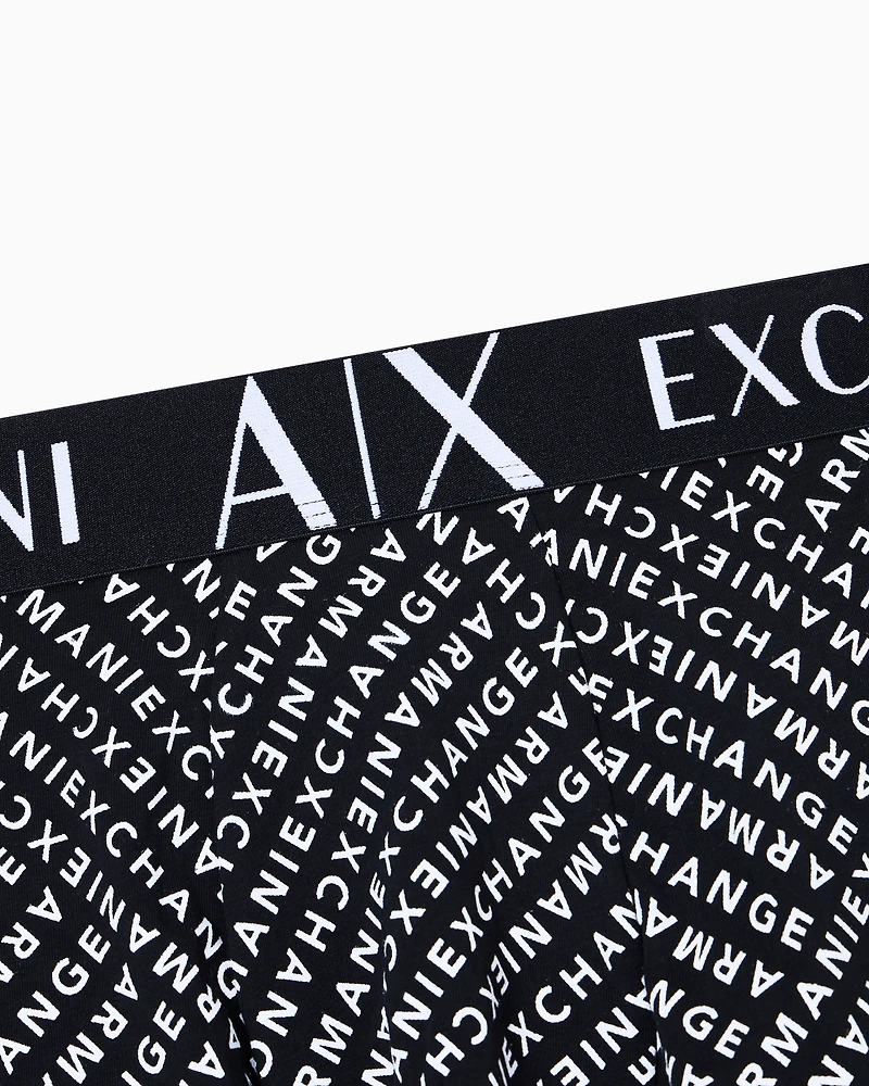 Stretch fabric boxer shorts