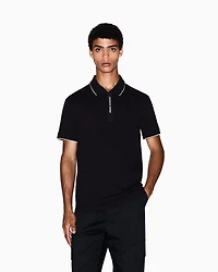 Regular fit polo with logo