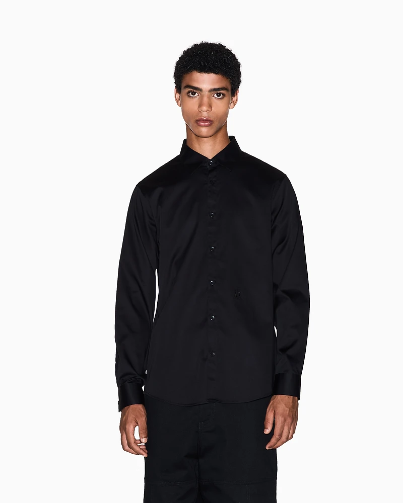 Regular fit cotton shirt