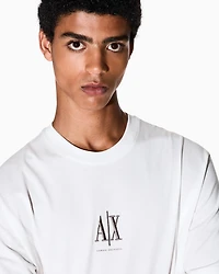 Regular fit T-shirt with embroidered logo