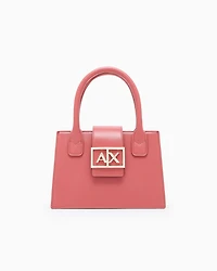 Armani Exchange - ASV Small Trapeze Handbag, Woman, Pink, Size: TU