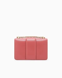 Armani Exchange - Shoulder bag with metal logo, Woman, Pink, Size: TU