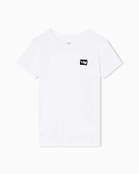 Armani Exchange - Regular Fit T-Shirts, Woman, White, Size: