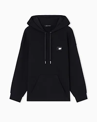 Armani Exchange - Hoodies, Woman, Black, Size: