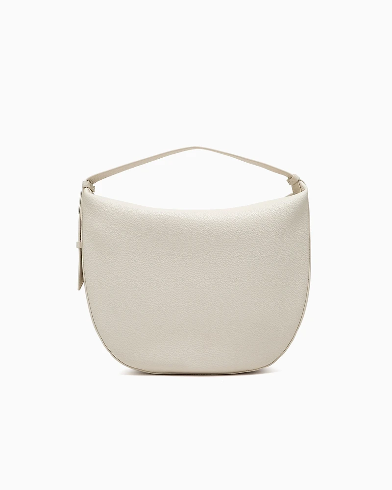 ASV Logo Hobo Shoulder Bag