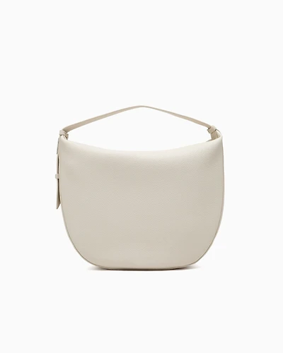 ASV Logo Hobo Shoulder Bag