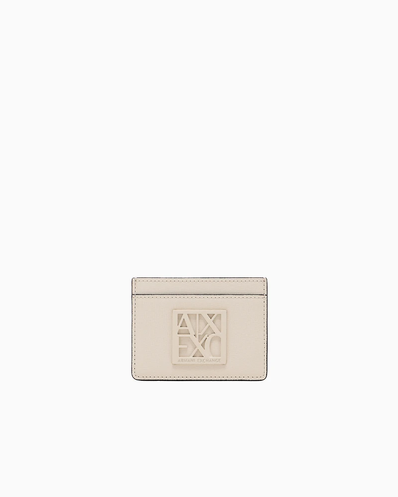 Card holder with logo