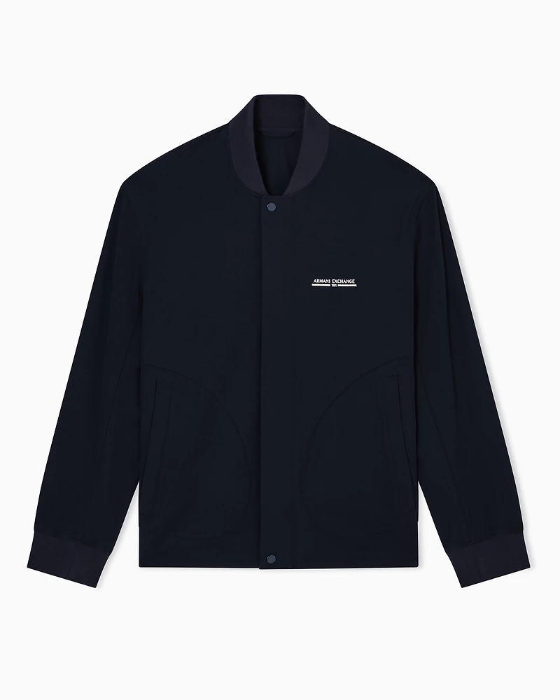 College jacket with logo