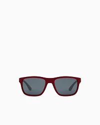 Emporio Armani - Children’s pillow-shaped sunglasses, Boy, Red, Size: 48L