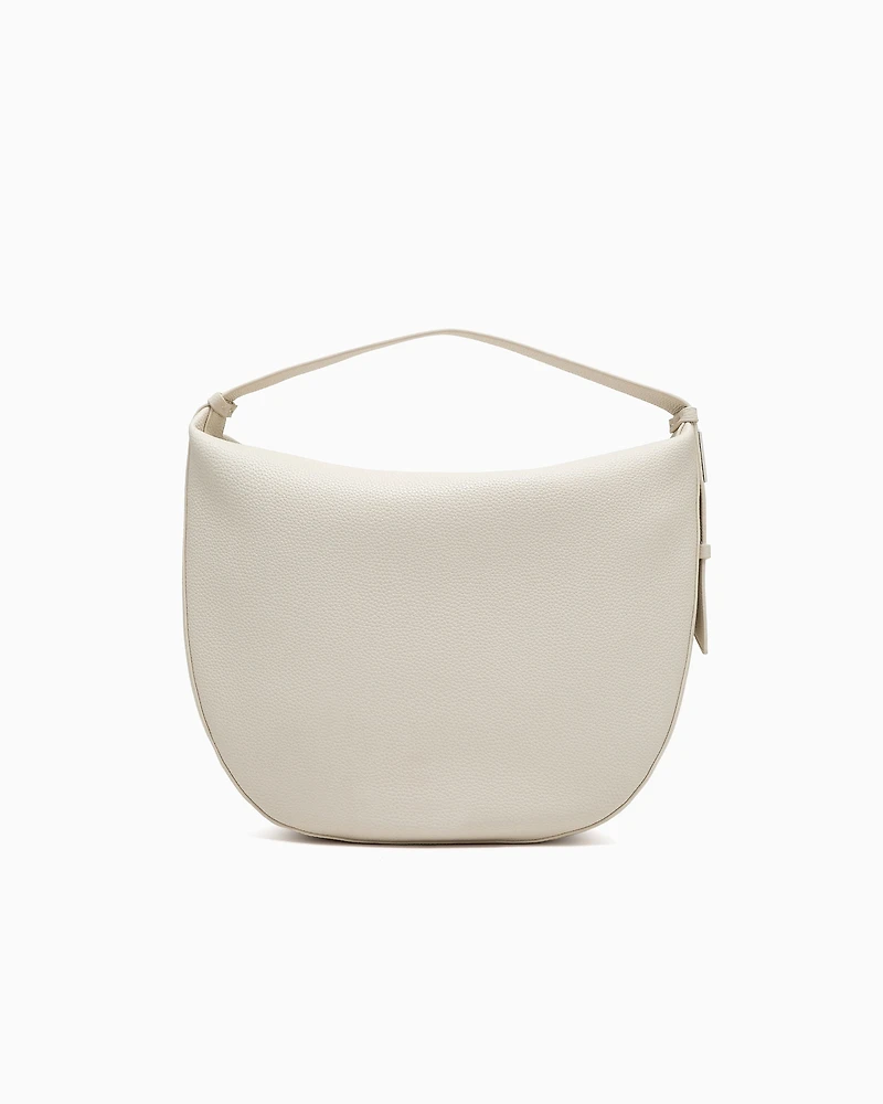 ASV Logo Hobo Shoulder Bag