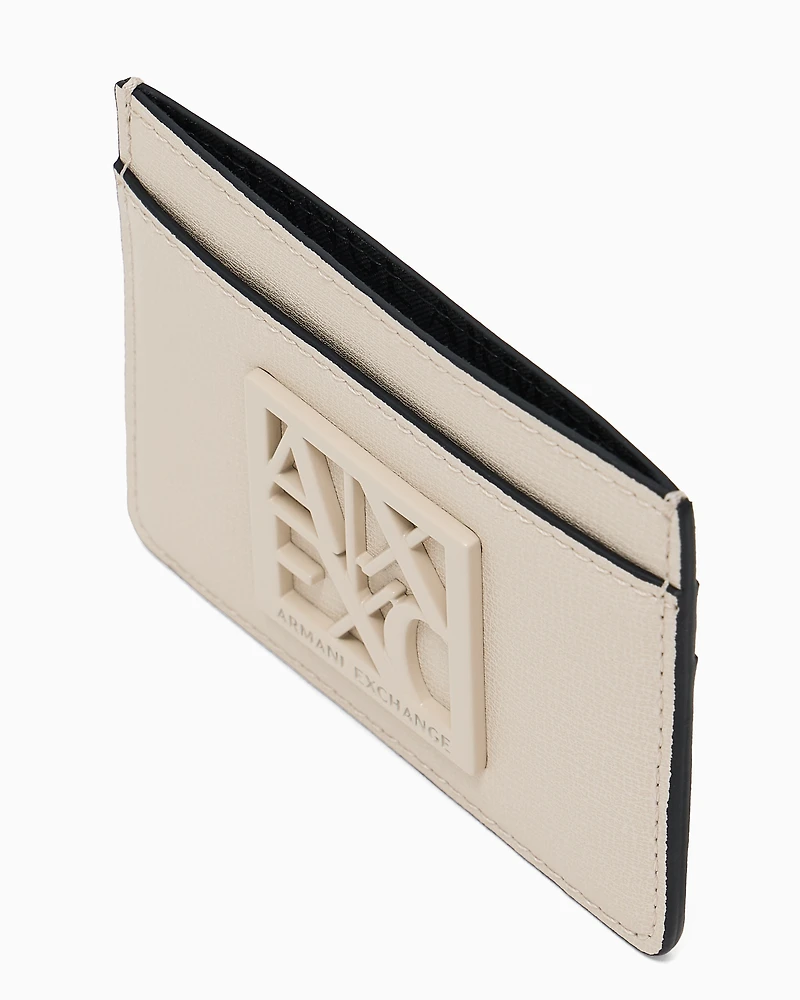 Card holder with logo