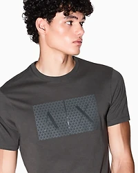 Slim fit jersey T-shirt with logo
