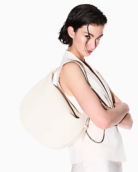 ASV Logo Hobo Shoulder Bag