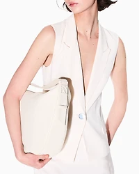 ASV Logo Hobo Shoulder Bag