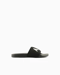 Slider slippers with logo