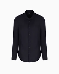 Regular fit linen shirt