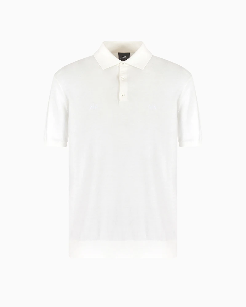 Pique polo shirt with contrasting details