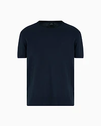 Organic Cotton Knit T-Shirt