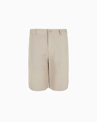 Bermuda shorts stretch gabardine