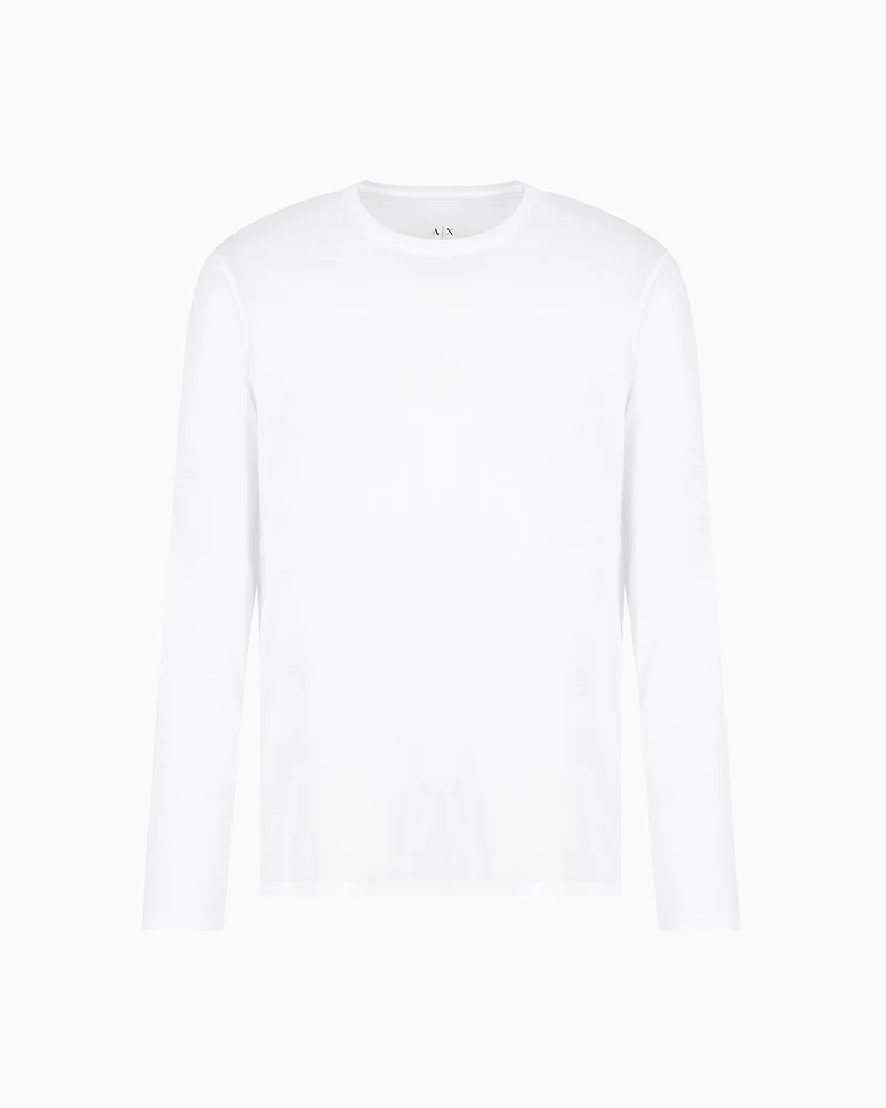 Pima Cotton Long Sleeve T-Shirt