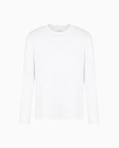 Pima Cotton Long Sleeve T-Shirt