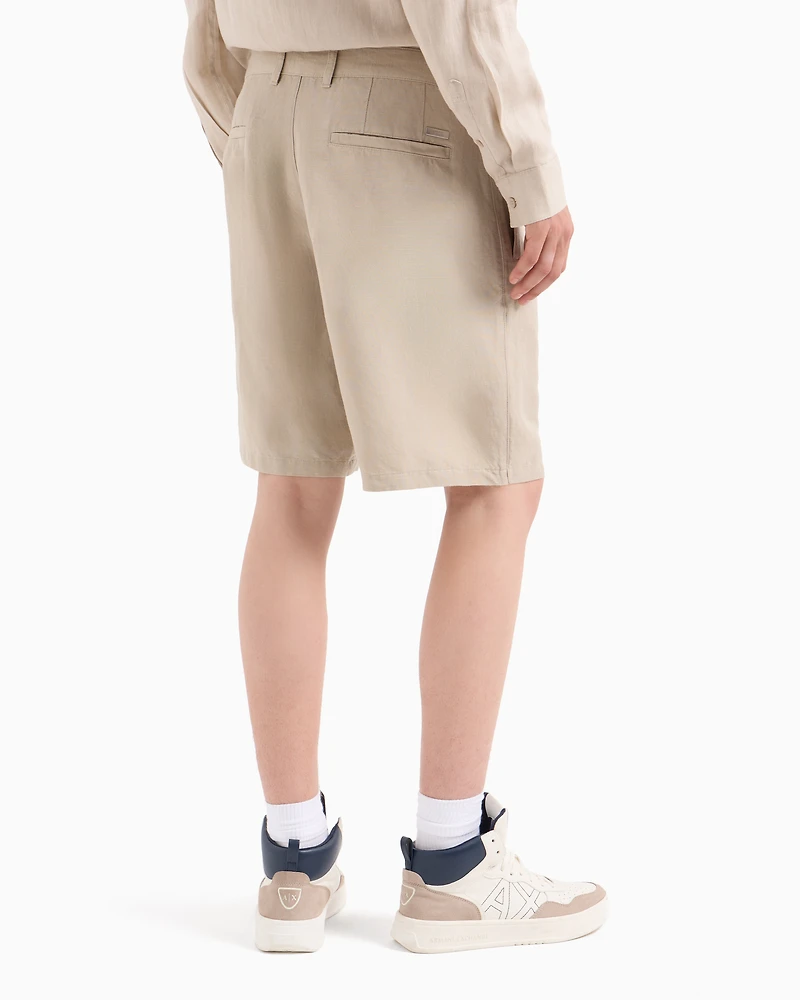 Bermuda shorts stretch gabardine