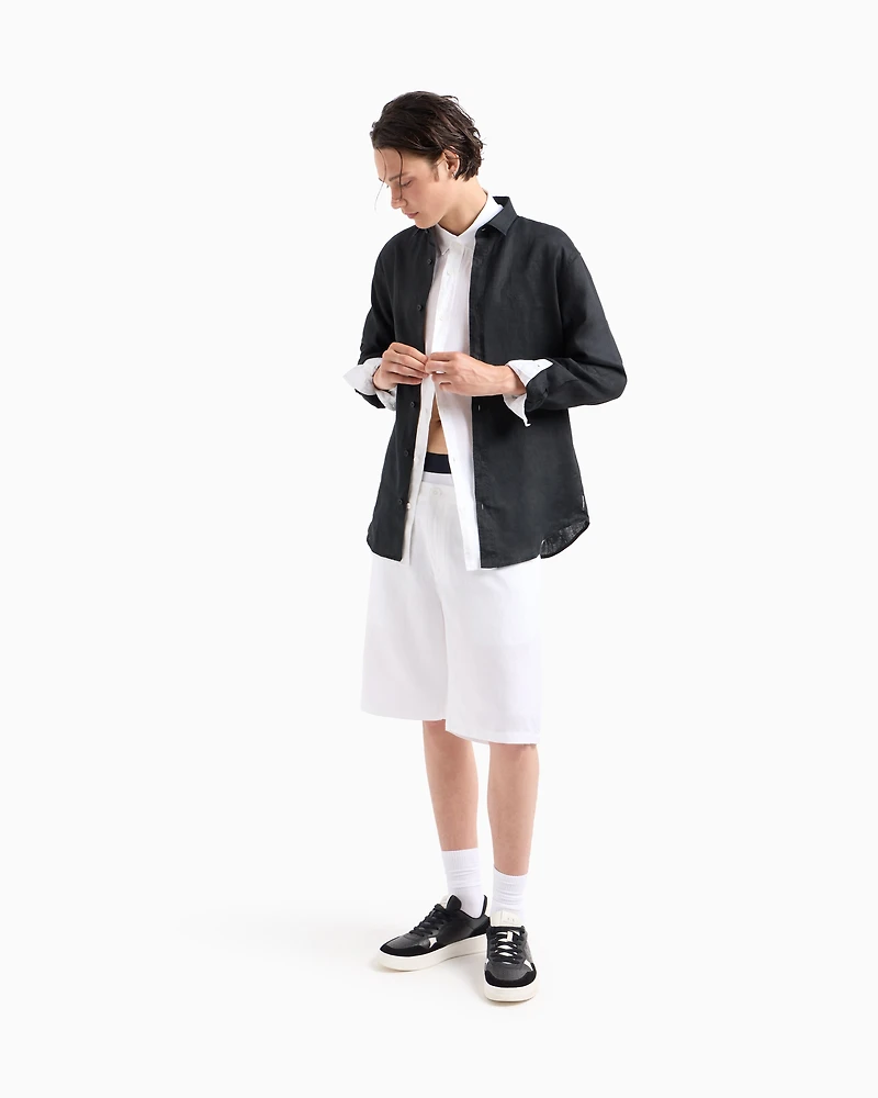 Regular fit cotton shirt