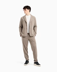 Chino trousers flowing fabric