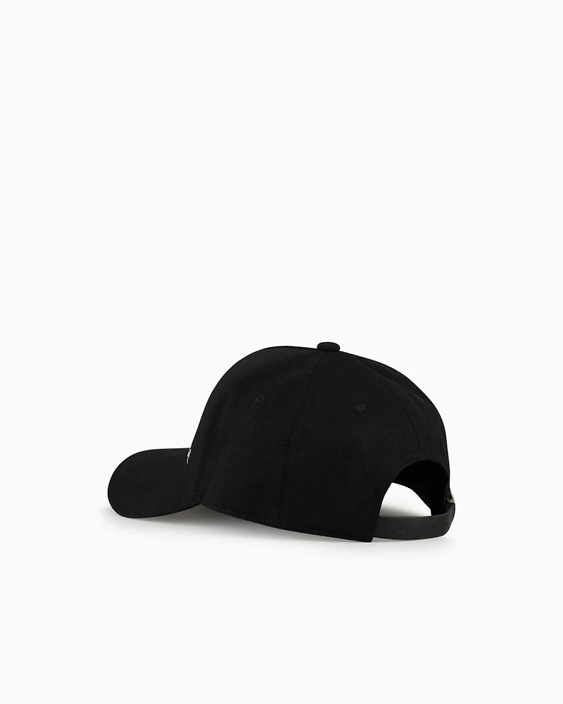 Visor cap with logo