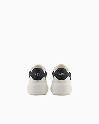 Sneakers with high sole