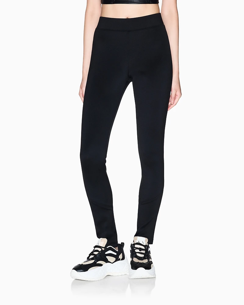 Armani Exchange - Leggings, Woman, Black, Size: