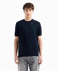 Organic Cotton Knit T-Shirt