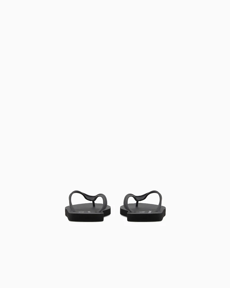 Rubber flip flops