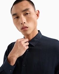 Regular fit cotton shirt