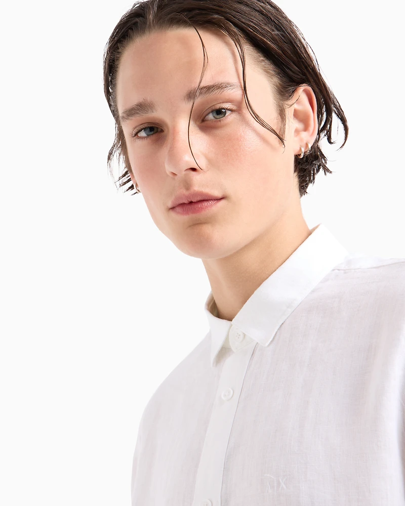 Regular fit cotton shirt