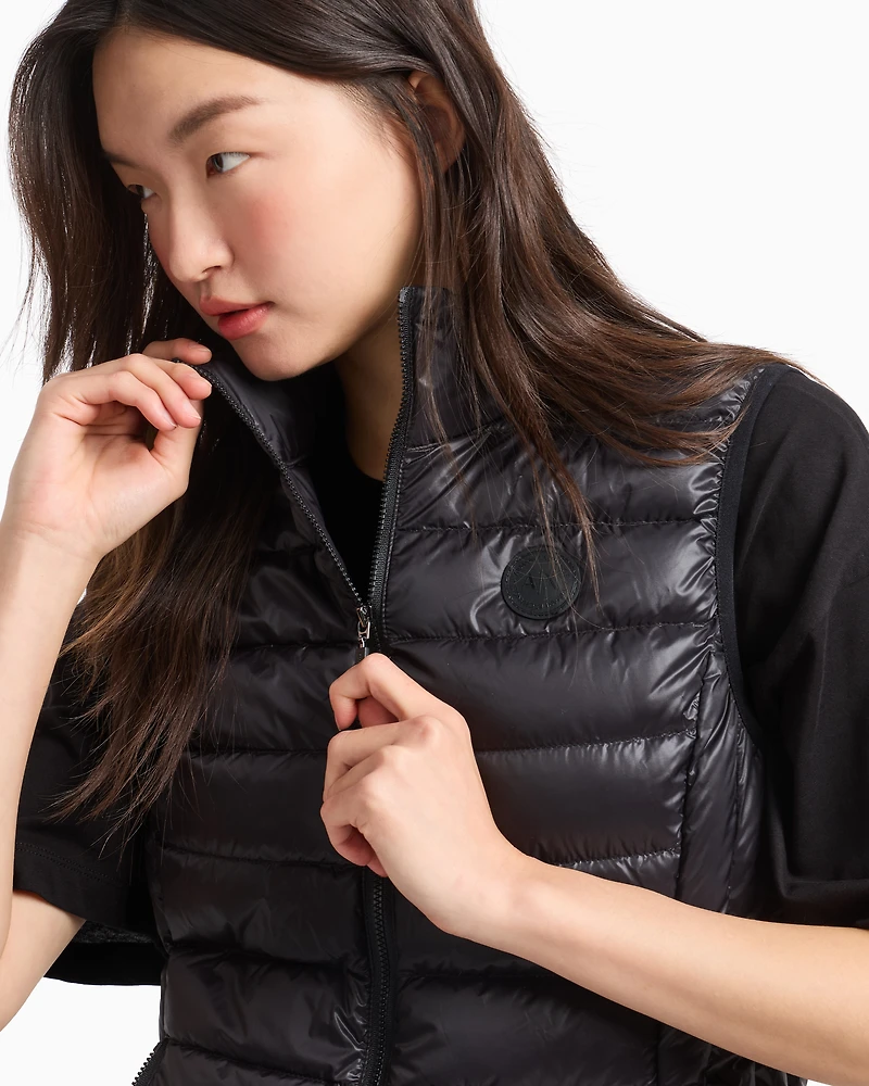 Sleeveless Padded Down Jacket